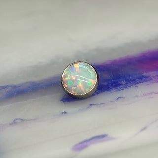 is white opal threaded opal