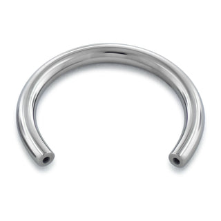 Neometal 14G 1.6mm - Titanium Threadless Circular Barbell Septum jewellery