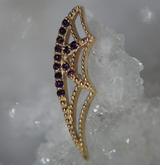charlottes web bvla wing purple diamonds