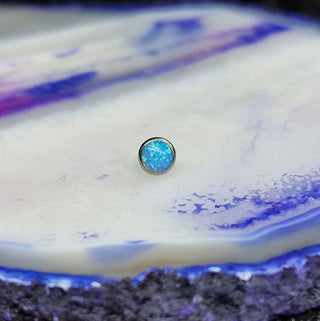 industrial strength threadless sky blue opal