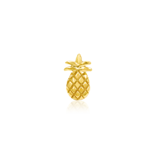 Junipurr Jewelry Gold Pineapple - 14k Gold Threadless End
